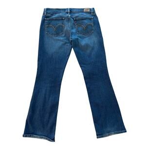 VTG Y2K Levi's too superlow 524 flared medium wash jeans size 13